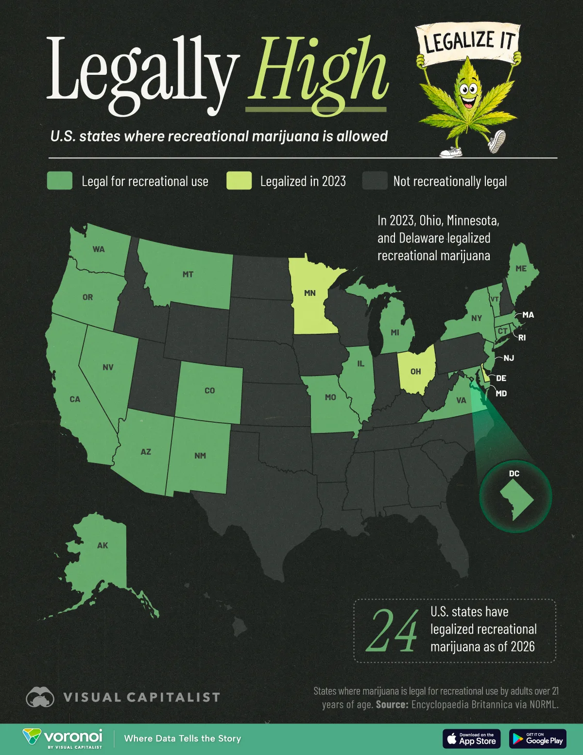 Cannabis Legalization Map 2026: Complete Guide to New State Laws and Federal Updates