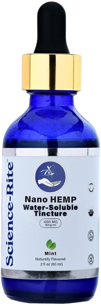 nano THC tincture rapid absorption