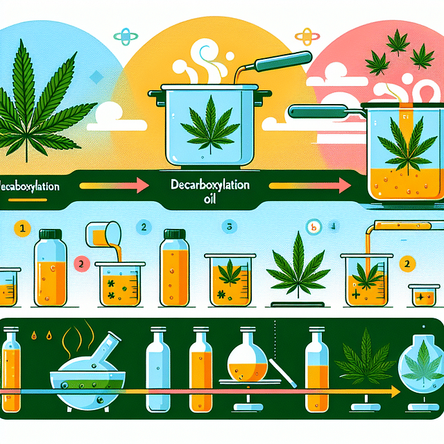 infusing oil with decarboxylated cannabis