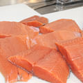 fresh salmon fillets