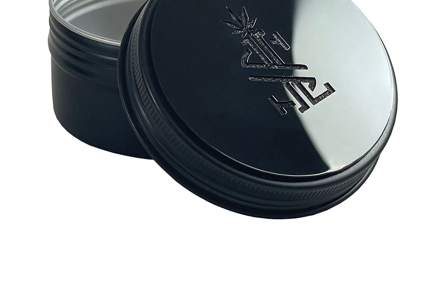 custom engraved cannabis tin