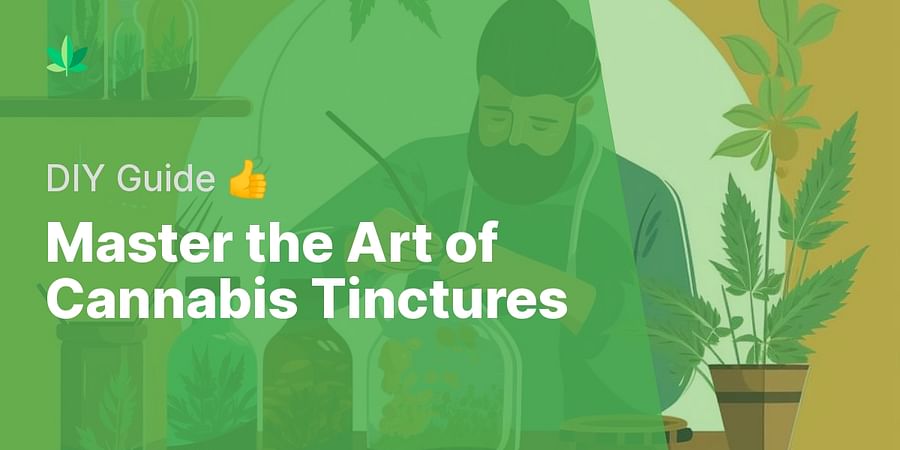 Master the Art of Cannabis Tinctures - DIY Guide 👍