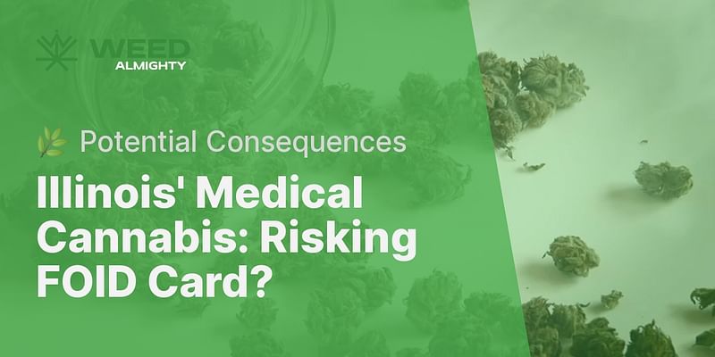 Illinois' Medical Cannabis: Risking FOID Card? - 🌿 Potential Consequences