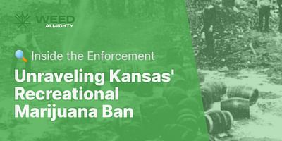 Unraveling Kansas' Recreational Marijuana Ban - 🔍 Inside the Enforcement