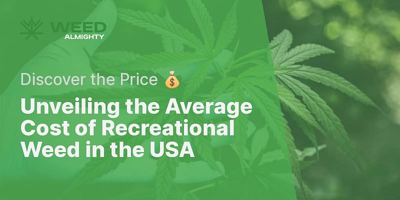 Unveiling the Average Cost of Recreational Weed in the USA - Discover the Price 💰