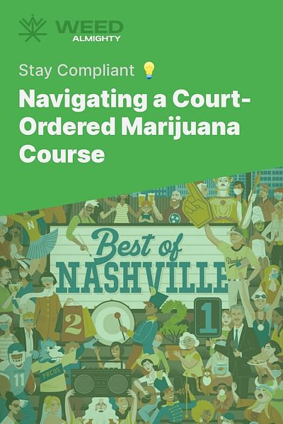 Navigating a Court-Ordered Marijuana Course - Stay Compliant 💡